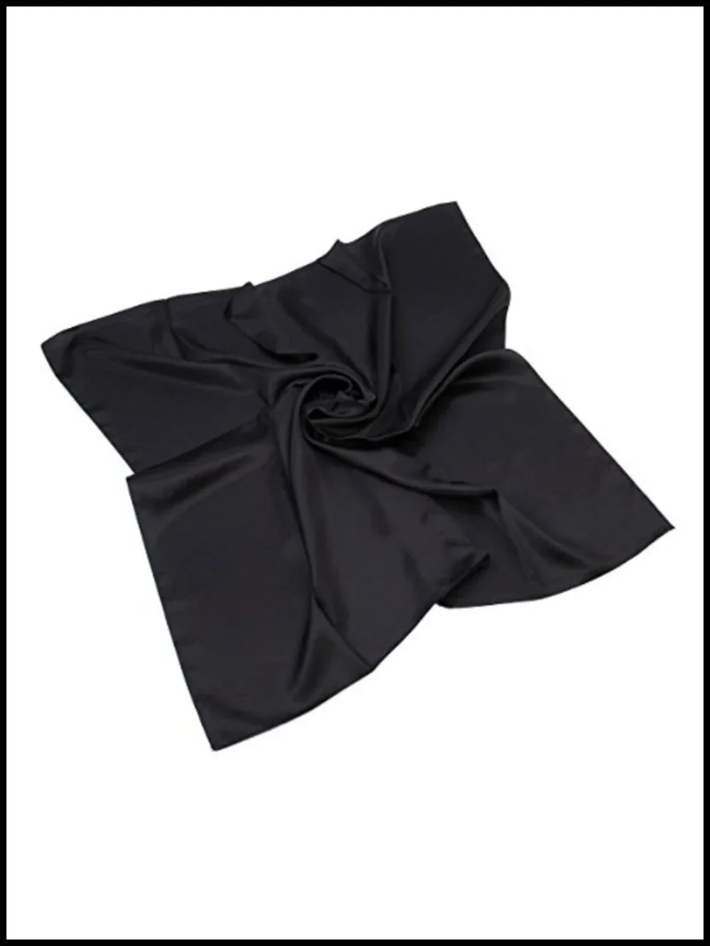 Luxurious Silk Feel Satin Square Scarf Wrap 35